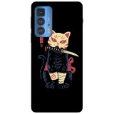Husa compatibila cu Motorola Moto G22 model Catsune, Silicon, TPU, Viceversa, Transparent, Carcasa