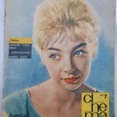 Revista Cinema nr 7, Iulie 1963 - Francisc Munteanu, debut Leopoldina Balanuta..