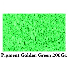 Pigment Metalic Golden Green 200Gr.
