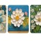 Set 3 Covoraș multifuncțional absorbant model flori&ndash; 60x40 cm