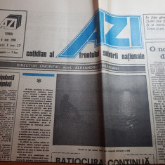 ziarul azi 4 mai 1990-art. " campania electorala si contuita civica "