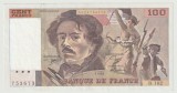 Franta, 100 Francs Delacroix 1990_B. 162 753673
