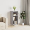 VidaXL Servantă, gri sonoma, 34,5x32,5x90 cm, lemn compozit