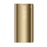 Husa Flip Carte Clear View Gold Samsung Galaxy A32 5G (A326)