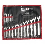 Set 17 chei combinate Yato YT-0067, Cr-V, 8-32mm