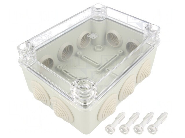 Cutie de Conexiuni IP65 Gri 110x150x70mm