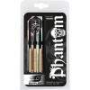 Set 3 Sageti Darts Sunflex PHANTOM 23g Otel Negru, Varf Metalic, Nylon, Plastic + Portofel