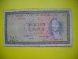 HOPCT LUXEMBURG 50 FRANCS 1964