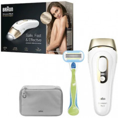 Epilator IPL Braun Silk-expert Pro 5 PL5014, Aparat de ras Venus, Husa