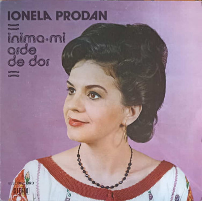 Disc vinil, LP. Inima-mi Arde De Dor-IONELA PRODAN foto