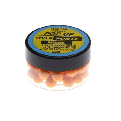 Pop Up Claumar Forte Miere Portocaliu 15Gr 8mm foto