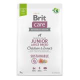 Cumpara ieftin Brit Care Dog Sustainable Junior Large Breed, 3 kg