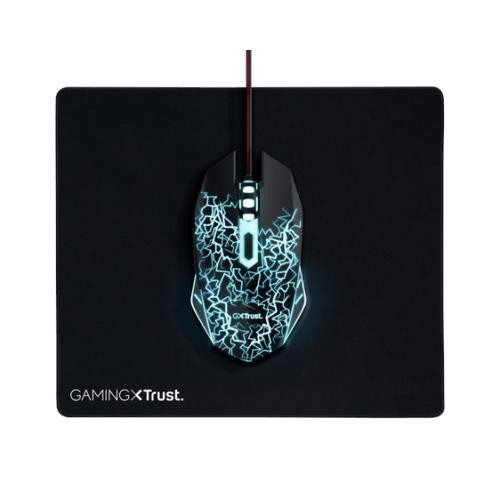 TRUST BASICS GAMING MOUSE &amp; PAD &quot;24752&quot; (timbru verde 0.18 lei)