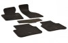 Covorase Auto Cauciuc VW Passat B6 (2005-2010) &amp; B7 (2011-2014) Umbrella, Set 5 Bucati, Bordura Inalta, Anti-Alunecare, Gri Carbon