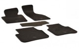 Covorase Auto Cauciuc VW Passat B6 (2005-2010) &amp; B7 (2011-2014) Umbrella, Set 5 Bucati, Bordura Inalta, Anti-Alunecare, Gri Carbon