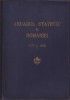 MSP30 Anuarul statistic al Rom&acirc;niei 1937 și 1938