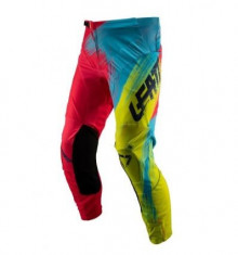 Leatt PANT GPX 4.5 RED/LIME foto
