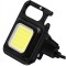 Lanterna LED de Buzunar, 4 Moduri de Iluminare, Reincarcabila USB, cu Agatatoare de Chei/Ghiozdan, Magnet, Suport Ajustabil, Functie de Deschizator de