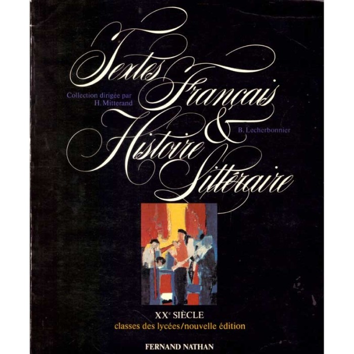 colectiv - Textes francais et histoire litteraire XXe siecle. - 136377