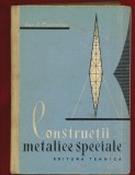 Dan D. Mateescu, &quot;Constructii metalice speciale&quot; Editia a II-a, 1962
