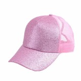 Sapca trucker MBrands de dama cu sclipici Roz