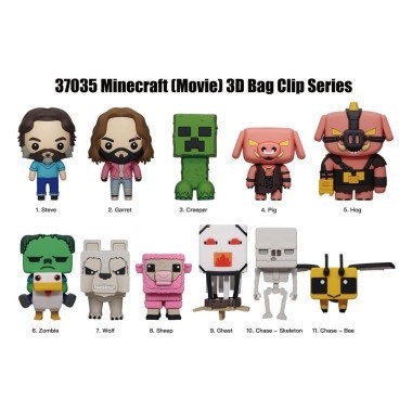 Minecraft Breloc 3D (PVC) foto