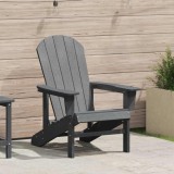Scaun Adirondack gri deschis 74x82x91 cm HDPE