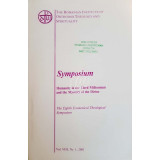 Symposium. Humanity in the Third Millennium and the Mzsterz of the Divine, vol. 8, nr. 1/2001