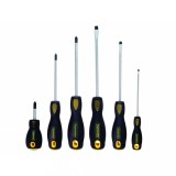 Set surubelnite profesionale 6 piese Topmaster, otel SVCM, varf magnetic