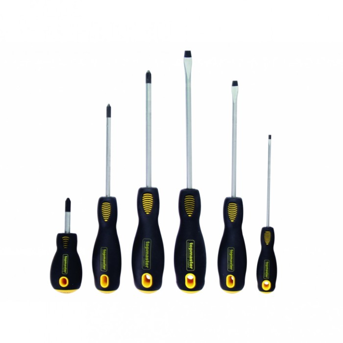 Surubelnite set 6pcs SVCM TMP HardWork ToolsRange
