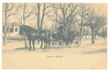 1297 - BUCURESTI, Kisself Ave. Carriage, Romania - old postcard - unused