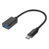 Adapt USB A 3.0-Tip C m-t OTG 15cm REBEL