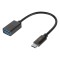 Adapt USB A 3.0-Tip C m-t OTG 15cm REBEL