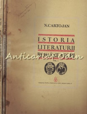 Istoria Literaturii Romane Vechi I-III - N. Cartojan 1940-1945 foto