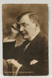 DIMITRIE GUSTI , PROFESOR UNIVERSITAR , FOTOGLOB BUCURESTI , FORMAT CARTE POSTALA , INCEPUT DE SEC. XX