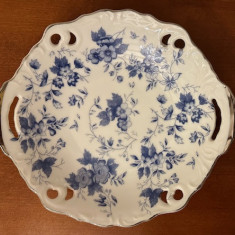 FARFURIE/ BOMBONIERA DIN PORTELAN FIN- MARCAJ SAJI- FINE CHINA L20,5CM