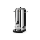 Cumpara ieftin Boiler Hendi bauturi calde cu pereti dubli 9 litri, 2400 W, termostat, temperatura, ajustabila pana la 100 C, Inox, robinet anti-picurare