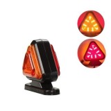 18 LED Lampa Triunghiular Gabarit Laterala Pozitie Remorca Camion Rosu/Galben 12v 24v