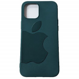 Cumpara ieftin Husa Apple iPhone 12 Pro Max 6.7 Silicon Dark Green