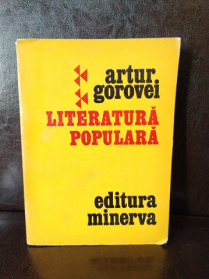 Artur Gorovei - Literatura Populara foto