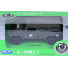 Macheta Welly Hummer H3 Armata Sua Kaki 1:34 A880HH3UKH