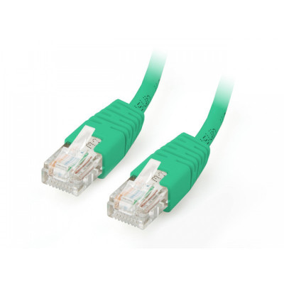 Cablu UTP Gembird Patch cord cat. 5E, 0.5m, Verde foto