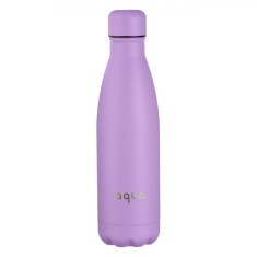 Sticla Apa Izoterma, Aqua, Lila Mat, Capacitate 0,5L, Termos Inox foto