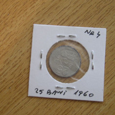 M1 C10 - Moneda foarte veche 43 - Romania - 25 banI - 1960