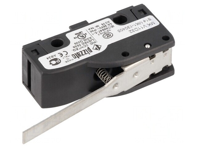 Micro&icirc;ntrerupător cu manetă 6A 250VAC 5A 24VDC