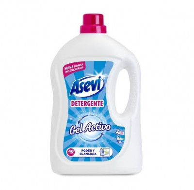 Detergent lichid Asevi Gel Activ 2.400 ml - 40 spalari foto