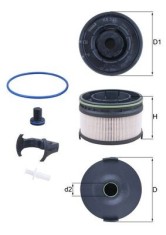 MAHLE KX 533KIT filtru combustibil foto