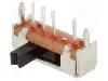Intrerupator glisant, 3 pozitii, SP3T, ON-ON-ON, C&amp;K - OS103011MA7QP1