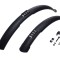 Set aparatori noroi fata+spate plastic, roata 24&quot;-26&quot;, culoare negru Cod:AWR2157