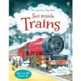 An Usborne Flap Book See Inside Trains